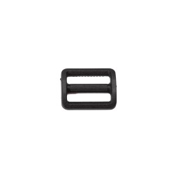 Рамка ПЛАСТИК чорний 20 мм з перегородкою