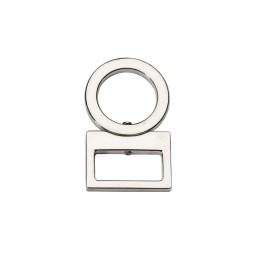 Рамка НІКЕЛЬ з кільцем 20 мм тип 23604
