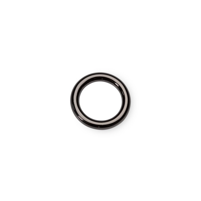Кільце ЧОРНИЙ НІКЕЛЬ 25 мм лите