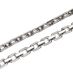 Цепь декоративная НИКЕЛЬ 18х14 мм