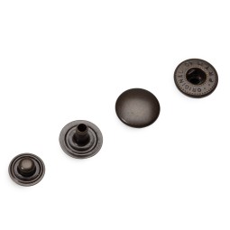 Кнопка Альфа ЛАТУНЬ 12,5 мм тип X0057 (4 частини)