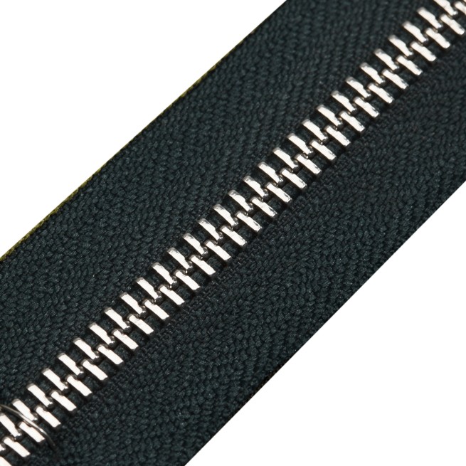 Блискавка метал TECHNO рулонний 5мм зелений Сосновий / е.нікель