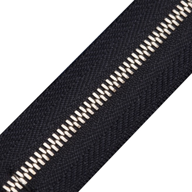 Блискавка метал FUTURA рулонний 3мм т.синій / платина