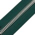 Молния металл TECHNO рулонная 5мм зеленый ЛАМИНАРИЯ/никель