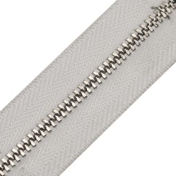 Блискавка метал TECHNO рулонний 3мм БІЛИЙ / е.нікель