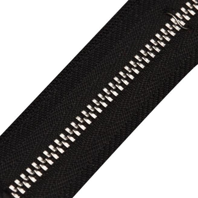 Блискавка метал TECHNO рулонний 3мм ЧОРНИЙ / е.нікель