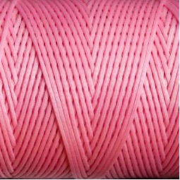 Нитка вощена плоска 100 м 0,8 мм рожевий Туреччина