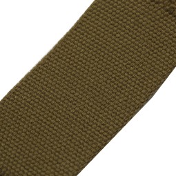 Стрічка ремінна 50 мм б/п зелений хакі Італія