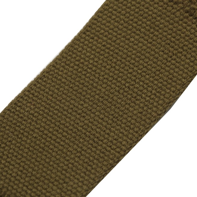Стрічка ремінна 50 мм б/п зелений хакі Італія