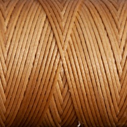 Нитка вощена плоска 100 м 0,8 мм беж нюд Туреччина