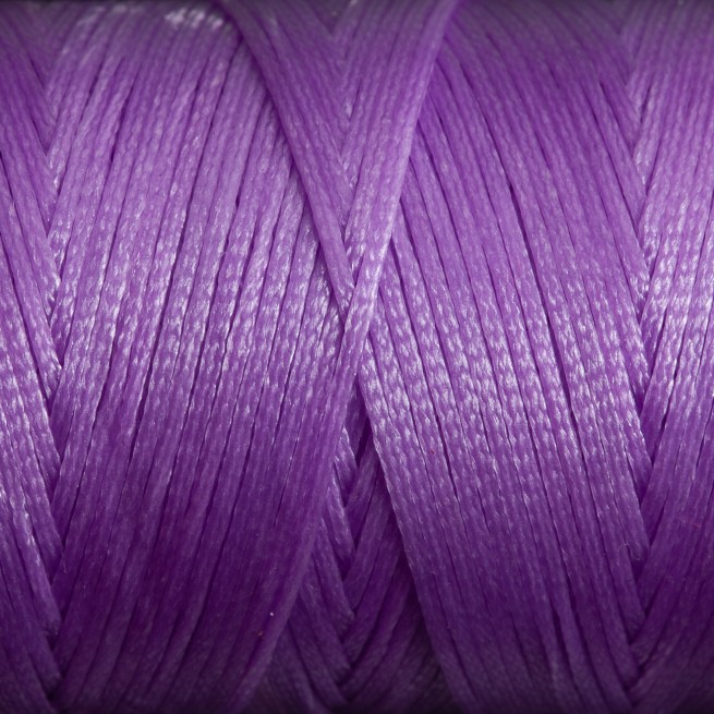 Нить вощеная плоская 100 м 1,0 мм лиловый Турция