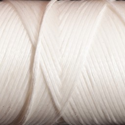 Нитка вощена плоска 100 м 1,0 мм білий Туреччина