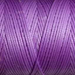 Нить вощеная плоская 100 м 0,8 мм лиловый Турция
