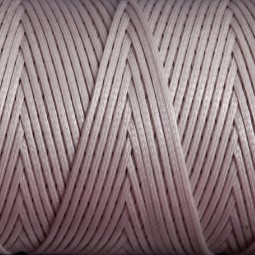 Нить вощеная плоская 100 м 1,0 мм серый жемчуг Турция