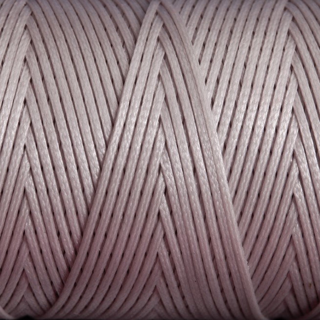 Нить вощеная плоская 100 м 1,0 мм серый жемчуг Турция