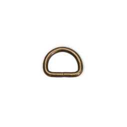 Півкільце ЛАТУНЬ 25x18x5 мм