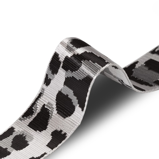 Стрічка ремінна 50 мм нейлон WILD CATS сірий платина Італія