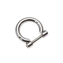 Тримач НІКЕЛЬ підкова 13х25х5 мм