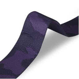 Стрічка ремінна 50 мм нейлон MILITARY фіолет біколор Італія