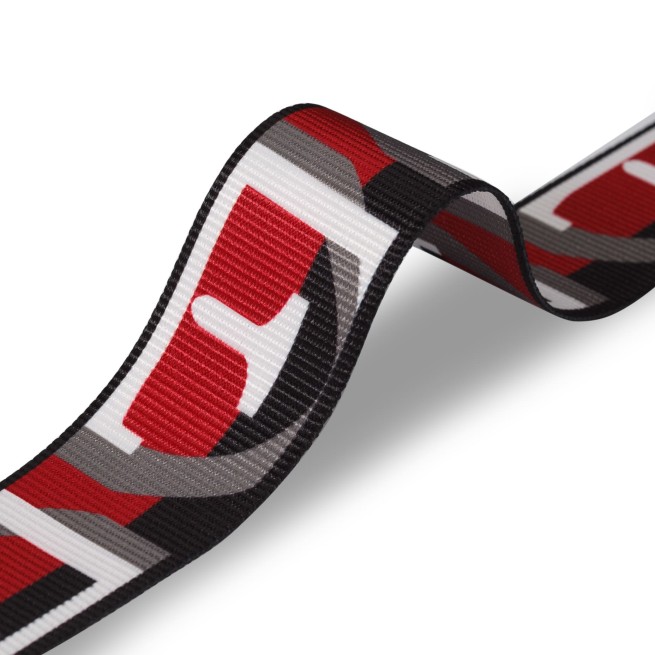 Стрічка ремінна 50мм нейлон червоний ТОМАТ тип F Італія