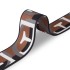 Стрічка ремінна 50мм нейлон коричневий ТАБАК тип F Італія