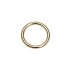 Кольцо ЗОЛОТО 40х5мм гнутое тип304