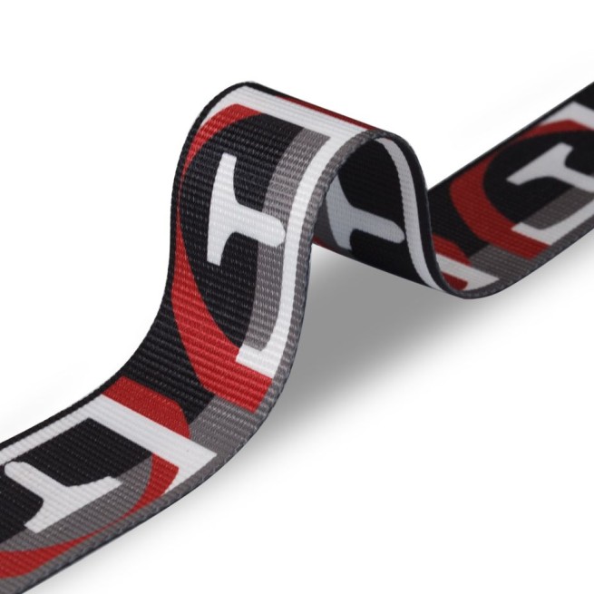 Стрічка ремінна 50мм нейлон червоний КОРАЛ тип F Італія