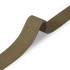 Стрічка ремінна 40 мм бавовняна зелена олива тип N0346 Італія