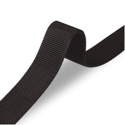 Стрічка ремінна 40 мм поліпропілен чорний