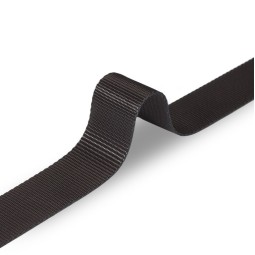 Стрічка ремінна 40 мм нейлон сірий асфальт Італія