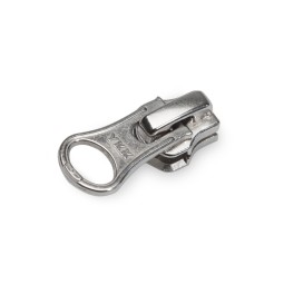 Курсор блокуючий із язичком НІКЕЛЬ 5 мм тип YKK