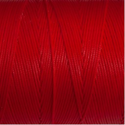 Нитка вощена 500 м 1мм тип U0444 червоний амарант