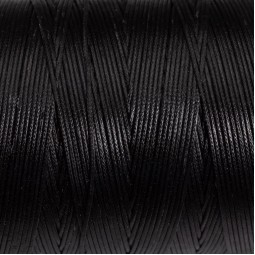 Нитка вощена 500 м 1,0 мм тип U0444 чорний