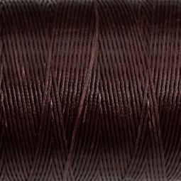 Нитка вощена плоска 500 м 1,0 мм коричневий грунт Туреччина
