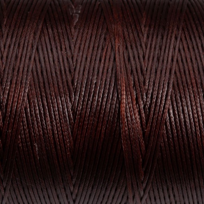 Нитка вощена тип U0444 коричнева кава