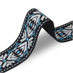 Стрічка ремінна 50 мм нейлон ETNICA блакитний Італія