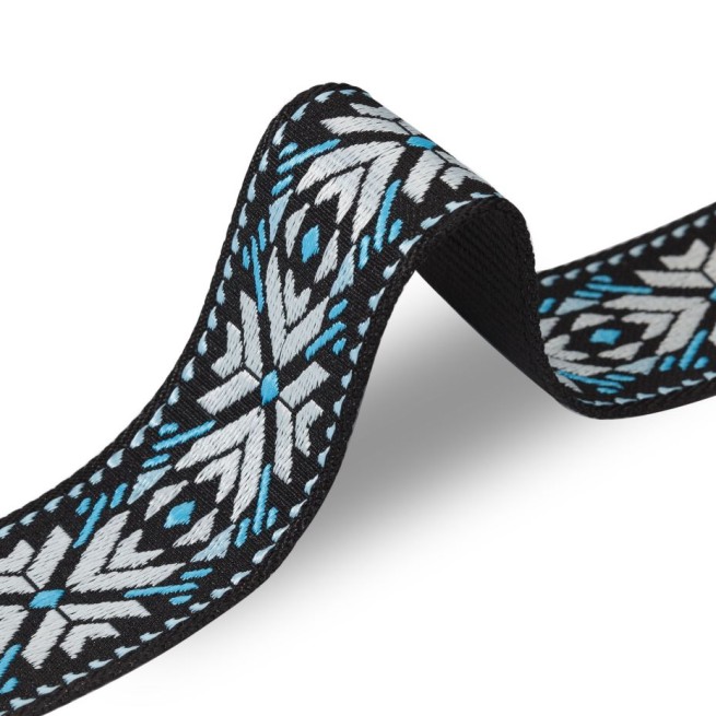 Стрічка ремінна 50 мм нейлон ETNICA блакитний Італія