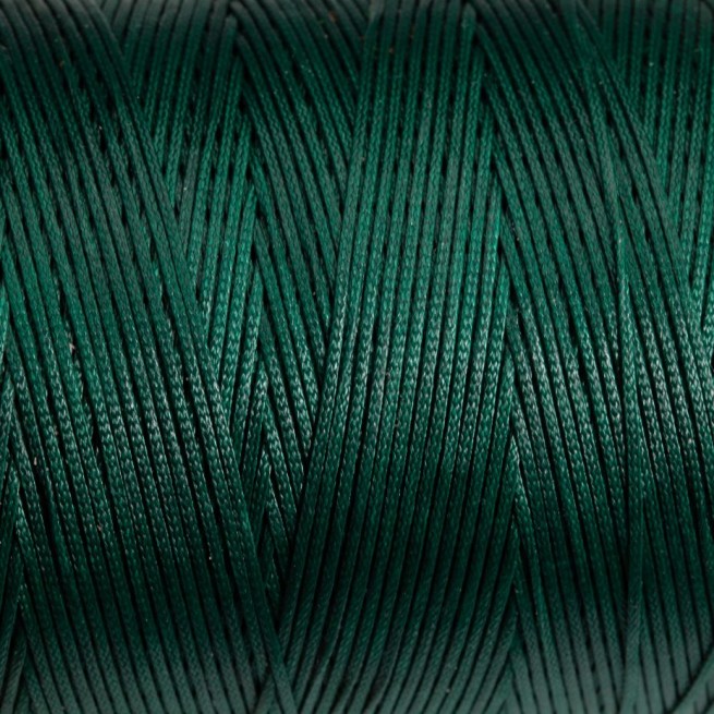 Нитка вощена 500 м 1мм тип U0444 зелений ламінарія