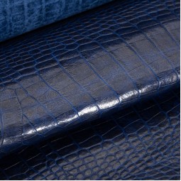 Шкіра ВРХ Крокодил Aligo Pull-UP синій ІНДИГО 1,0-1,2 Туреччина