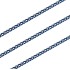 Ланцюг декоративний синій АЛЮМІНІЙ 5 мм тип X2037