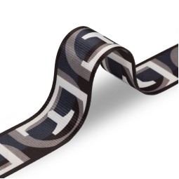 Стрічка ремінна 50мм нейлон сірий тип F Італія
