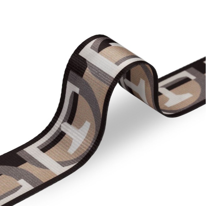 Стрічка ремінна 50мм нейлон беж тип F Італія