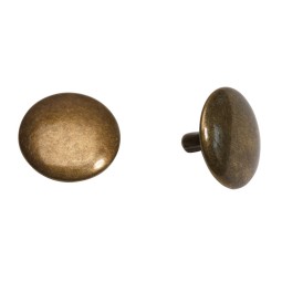 Хольнитен ЛАТУНЬ 15х8 мм двусторонний 