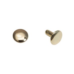 Хольнітени ЗОЛОТО 9х8мм двосторонній тип 03