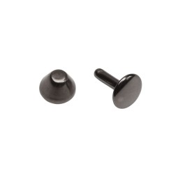 Хольнитен ЧЕРНЫЙ НИКЕЛЬ 10х8 мм КОНУС двусторонний