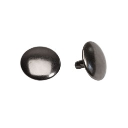 Хольнитен ЧЕРНЫЙ НИКЕЛЬ 15х8 мм НОЖКА двусторонний