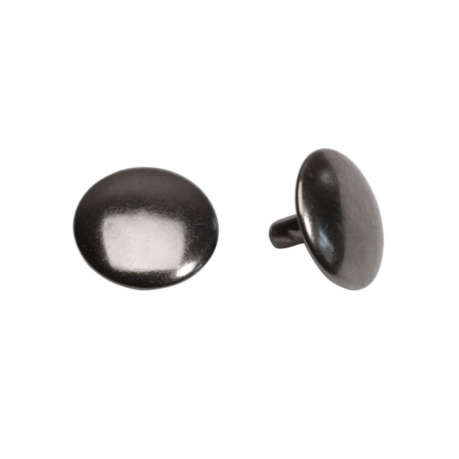 Хольнитен ЧЕРНЫЙ НИКЕЛЬ 15х8 мм НОЖКА двусторонний