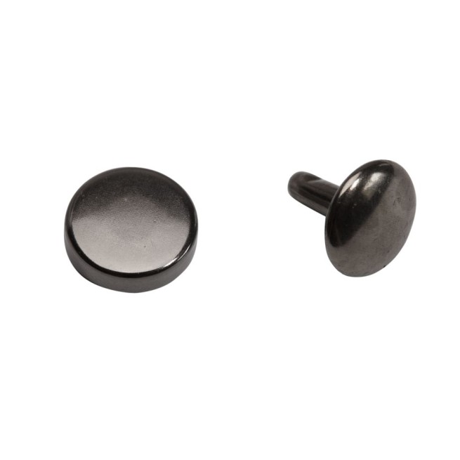 Хольнитен ЧЕРНЫЙ НИКЕЛЬ 12x11х10 мм МУШКА двусторонний