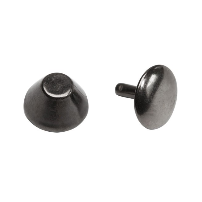 Хольнитен ЧЕРНЫЙ НИКЕЛЬ 15х10 мм КОНУС двусторонний