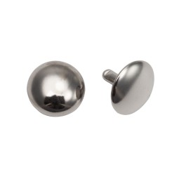 Хольнитен НИКЕЛЬ 15х12 мм ШАР двусторонний